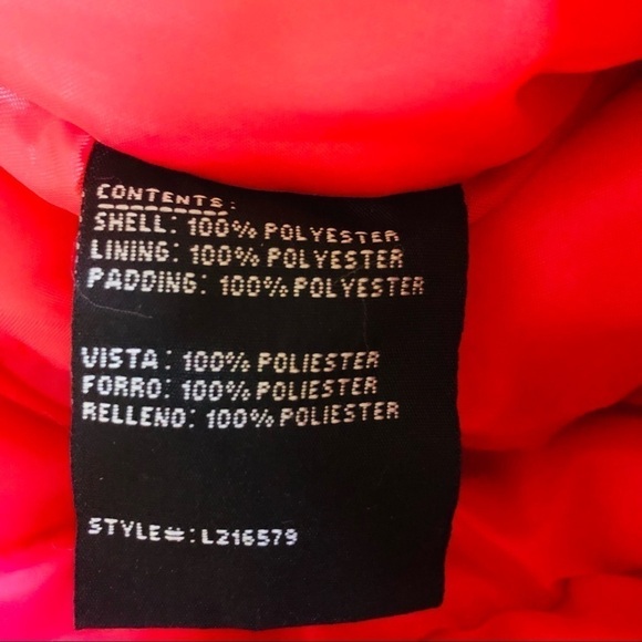 London Fog heart pattern snow pants - Picture 8 of 9